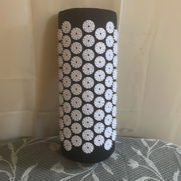 pillow covered in acupressure points for neck support and more holistic pain rel - Picture 8 of 11